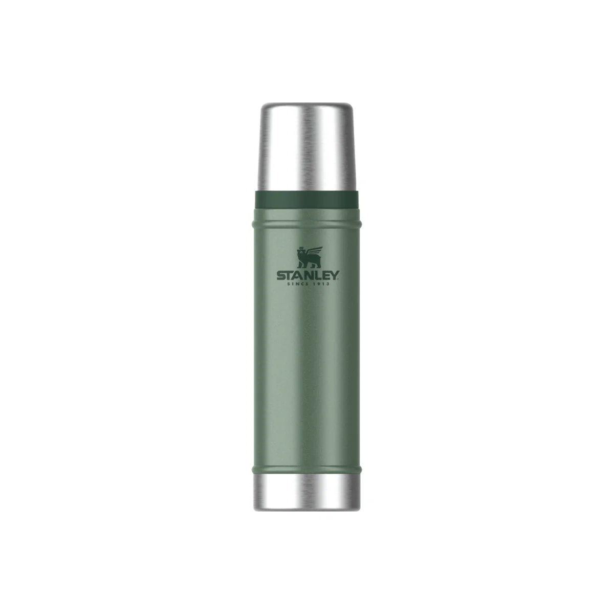 Stanley The Legendary 20oz. Classic Bottle Hammertone Green