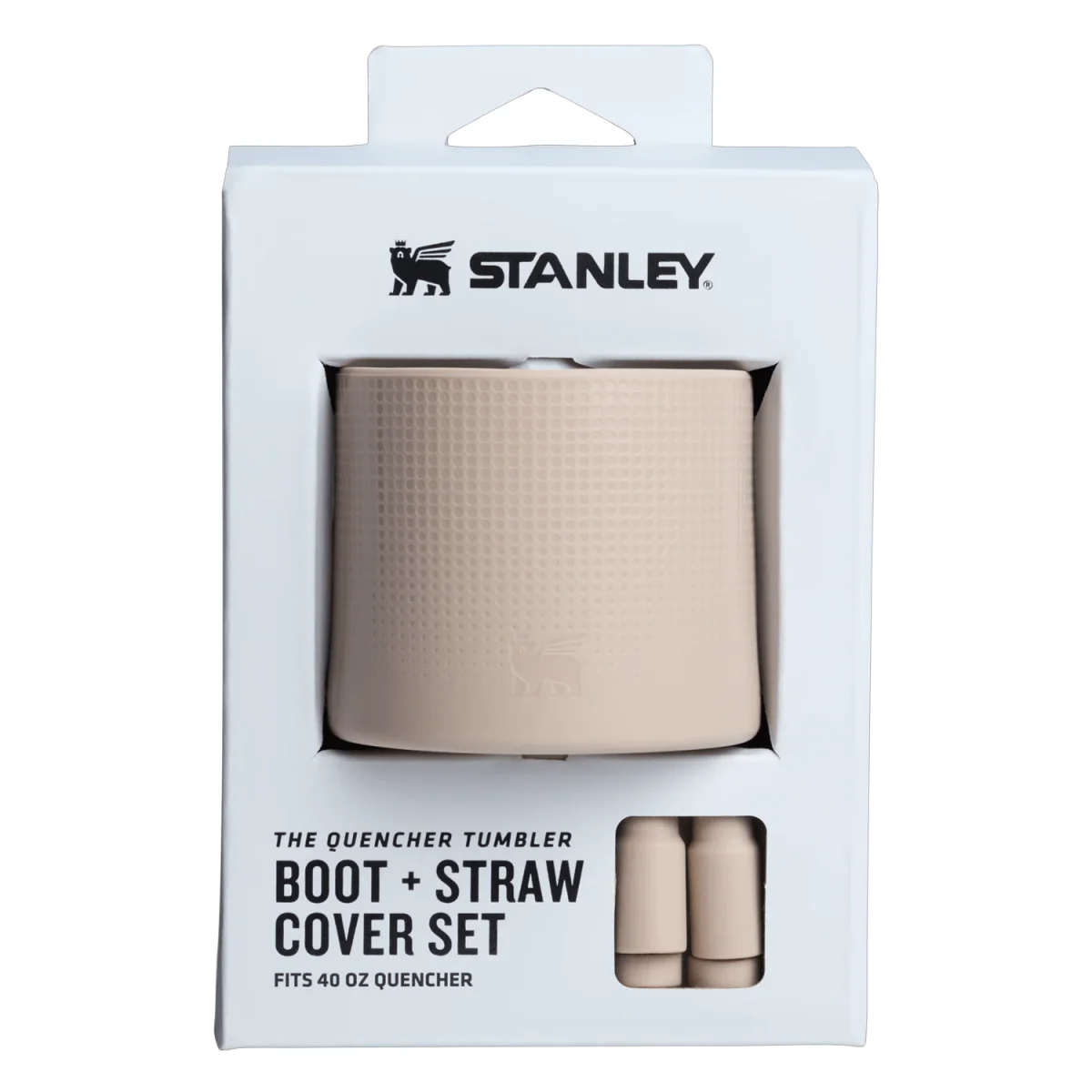 Stanley The Quencher Tumbler Boot 40oz + Straw Cover Sand