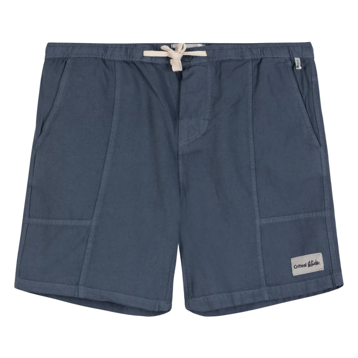 The Critical Slide Society Men's All Day Canvas Short Blue