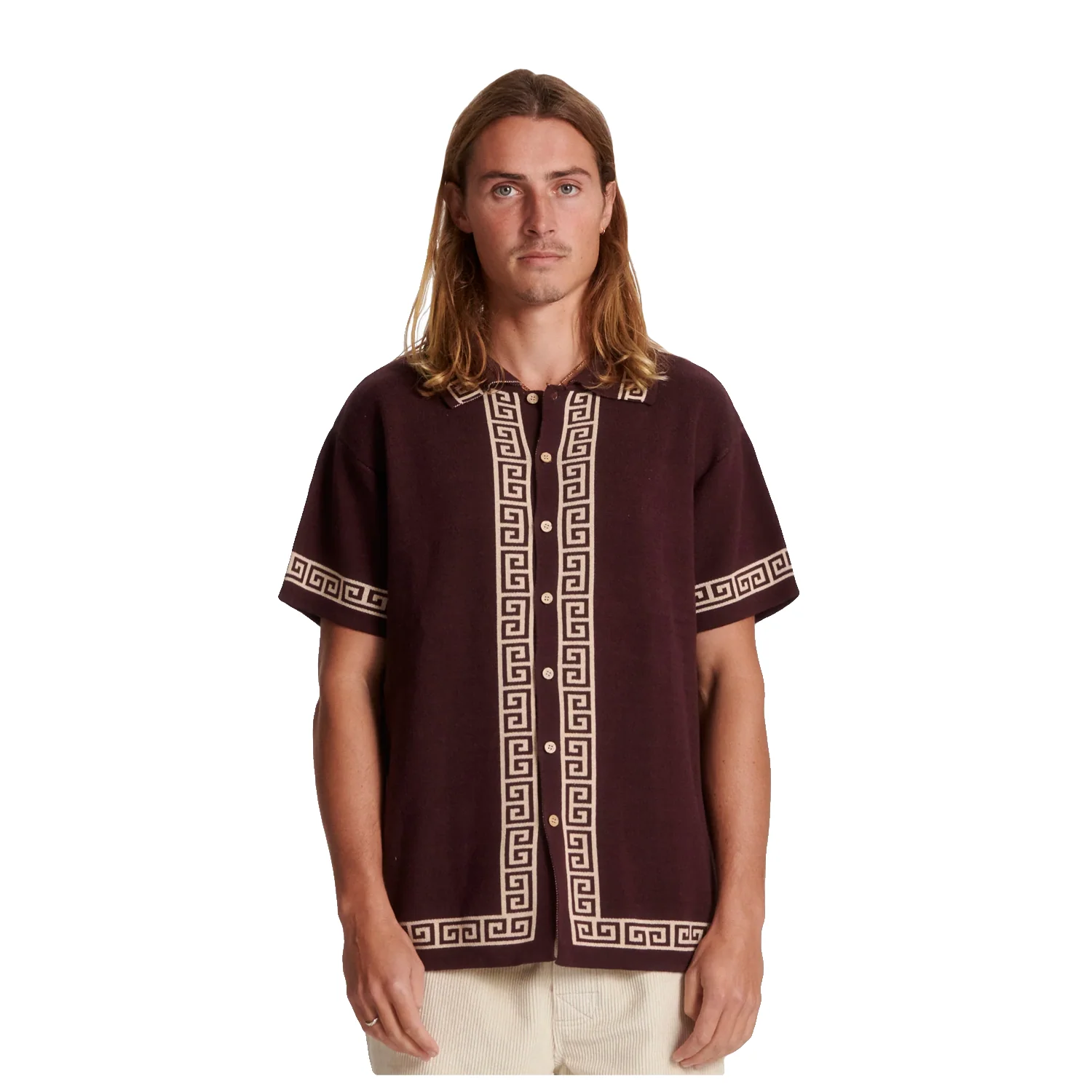 The Critical Slide Society Men's Blunder Polo Shirt Burgundy