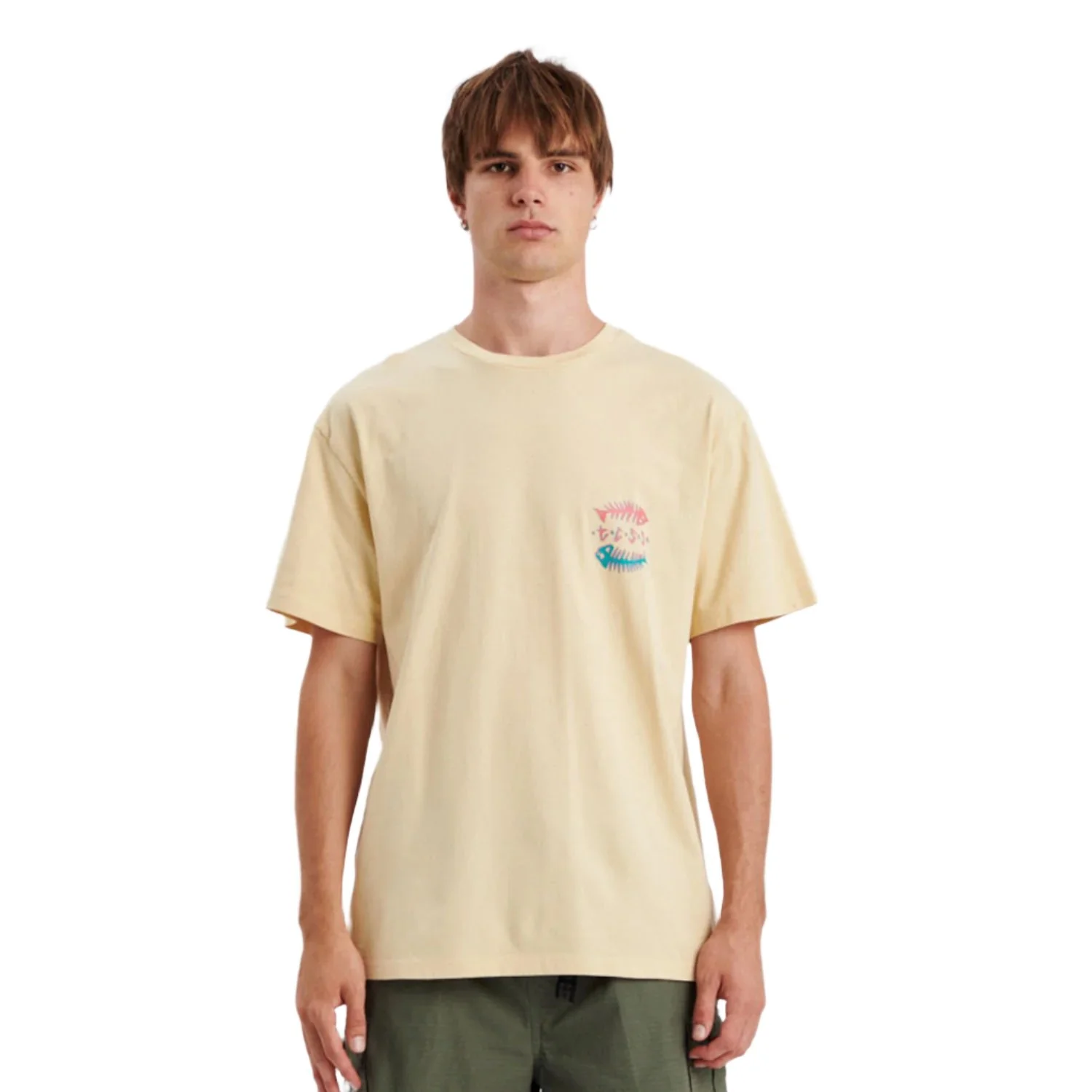 The Critical Slide Society Men's Boneyard T Shirt Sand