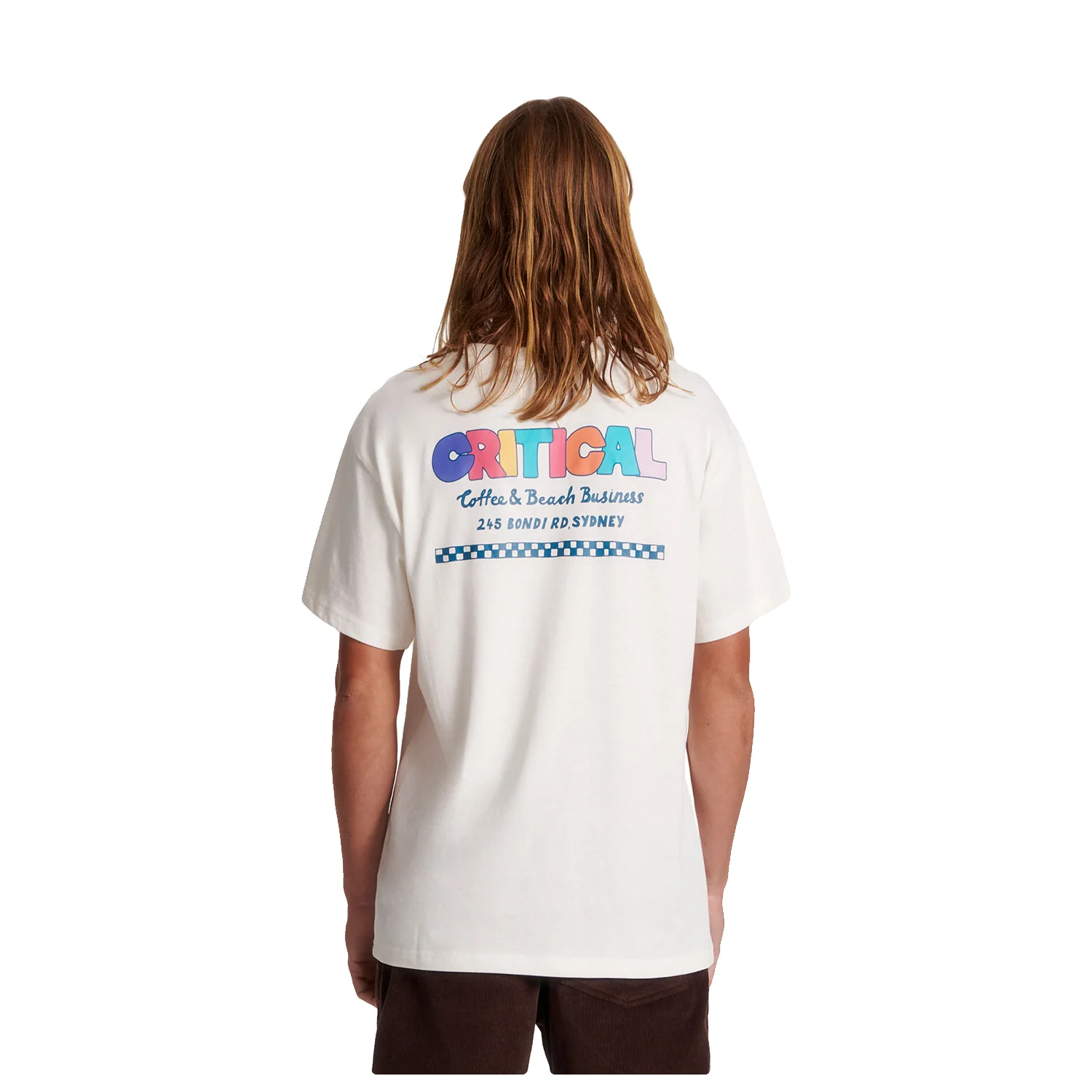 The Critical Slide Society Men's Business T Shirt Vintage White