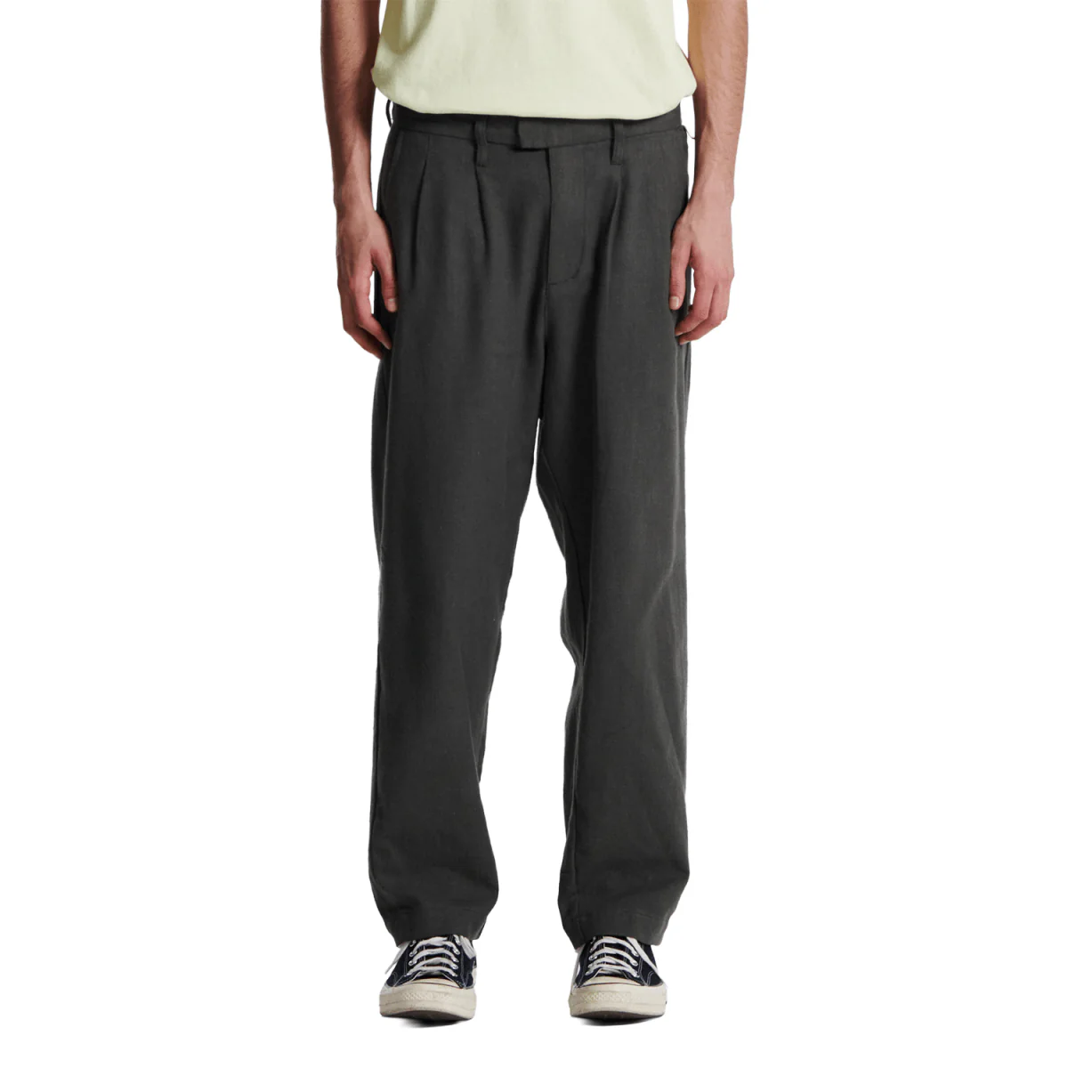The Critical Slide Society Men's Harro Linen Pant Washed Black 2025