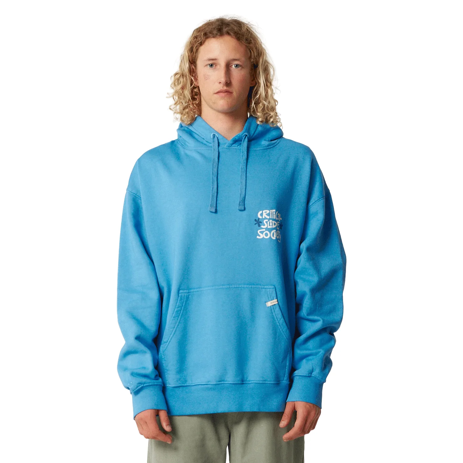 The Critical Slide Society Men's Very Nice Hoodie Azure Blue