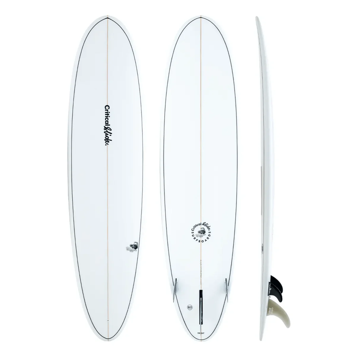 The Critical Slide Society Wave Master 5000 Surfboard Clear 9'0"