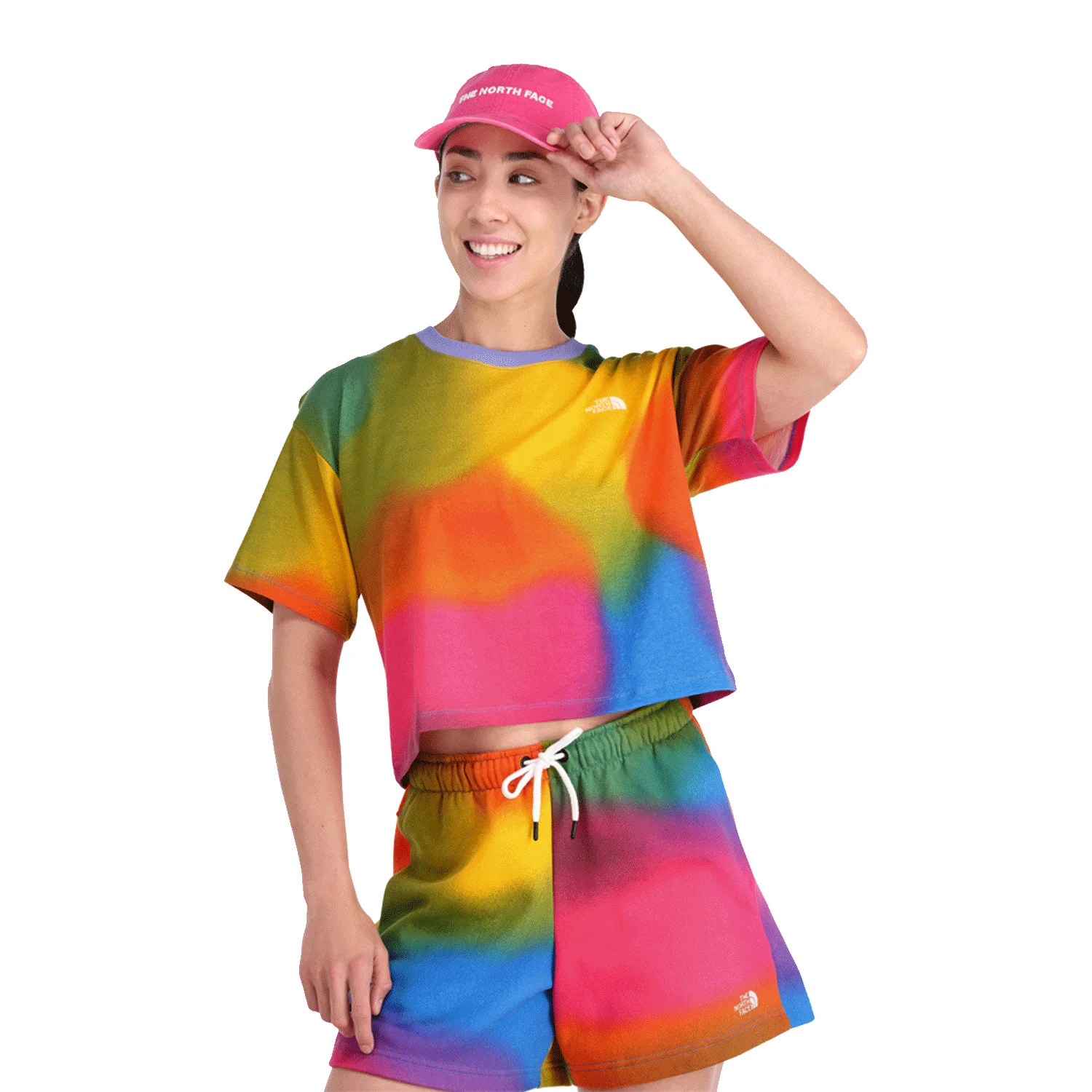 The North Face AOP Crop T Shirt