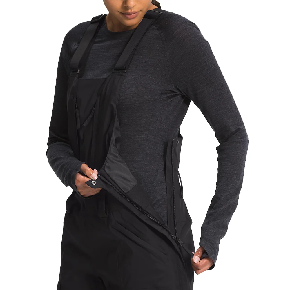 The North Face Women's Freedom Bib Pant 2024 (Short) TNF Black - Image 5