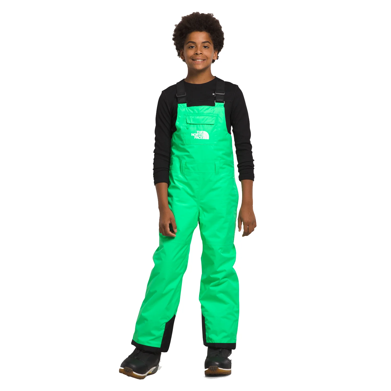 The North Face Kids Freedom Insulated Bib 2024 Chlorophyll Green
