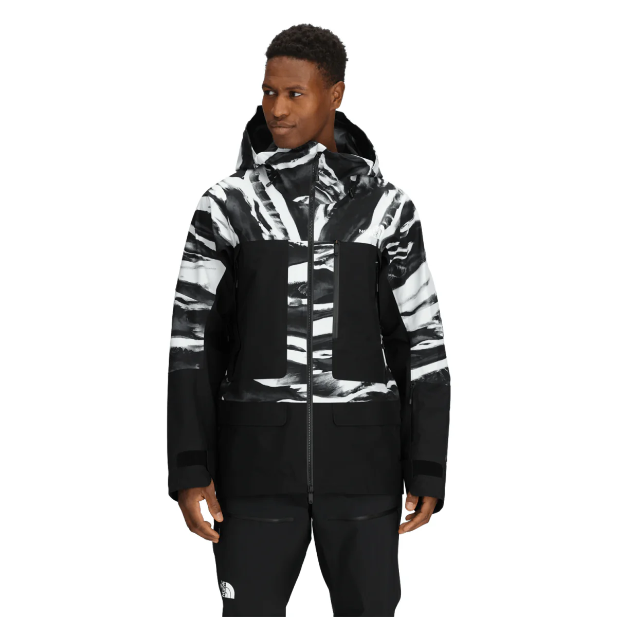 The North Face Men's Summit Verbier Gore-tex Jacket 2026 TNF Black Edge of Light Print/TNF Black