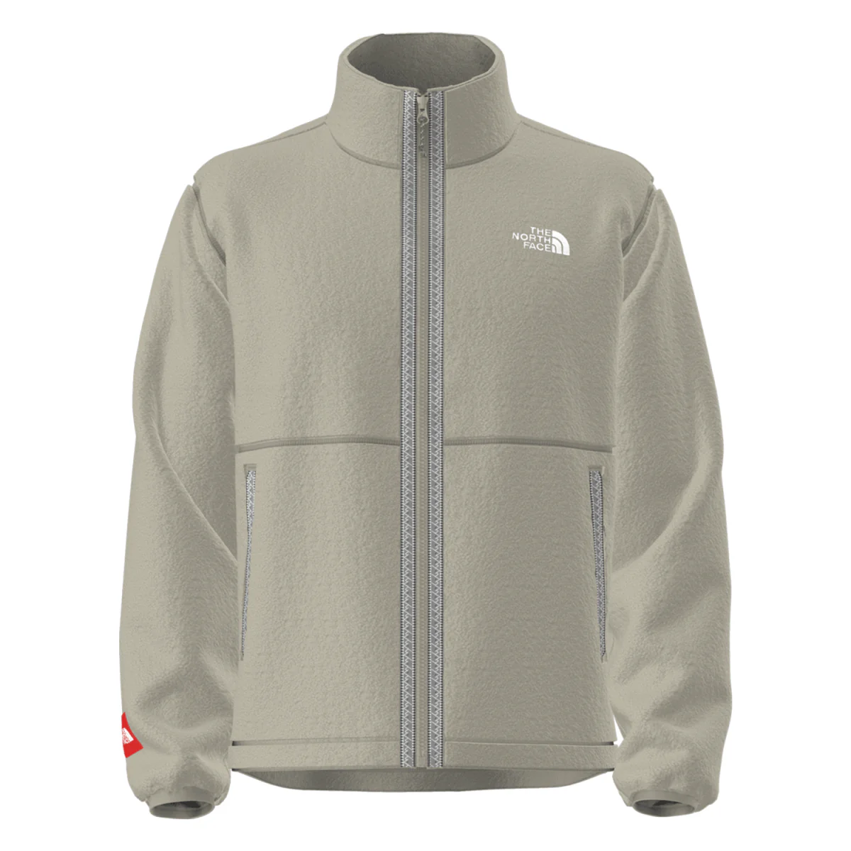 The North Face Men's TNF Fleeski Full Zip Jacket 2025 Clay Grey