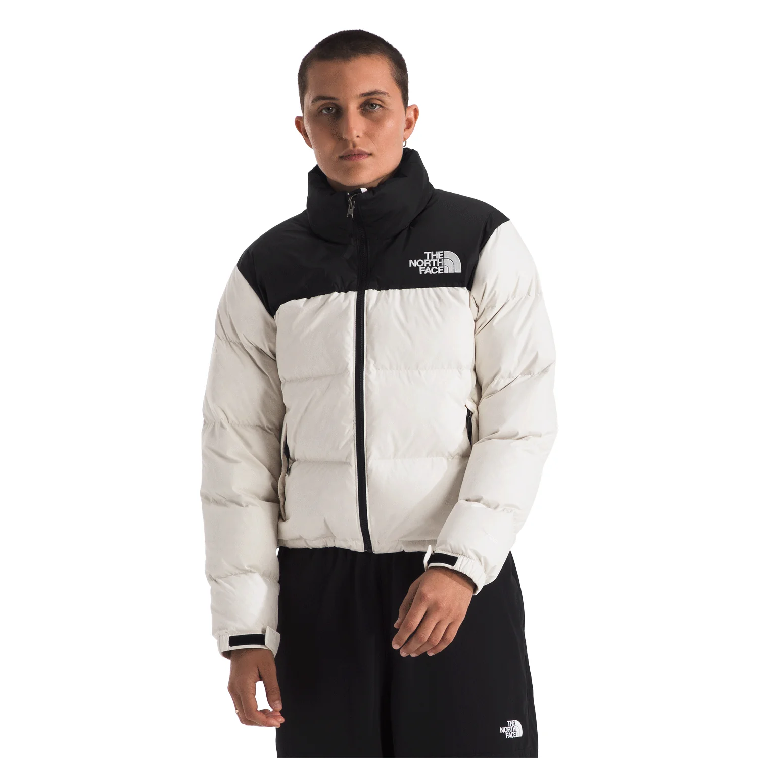 The North Face Women's 1996 Retro Nuptse Jacket 2026 White Dune/TNF Black-R