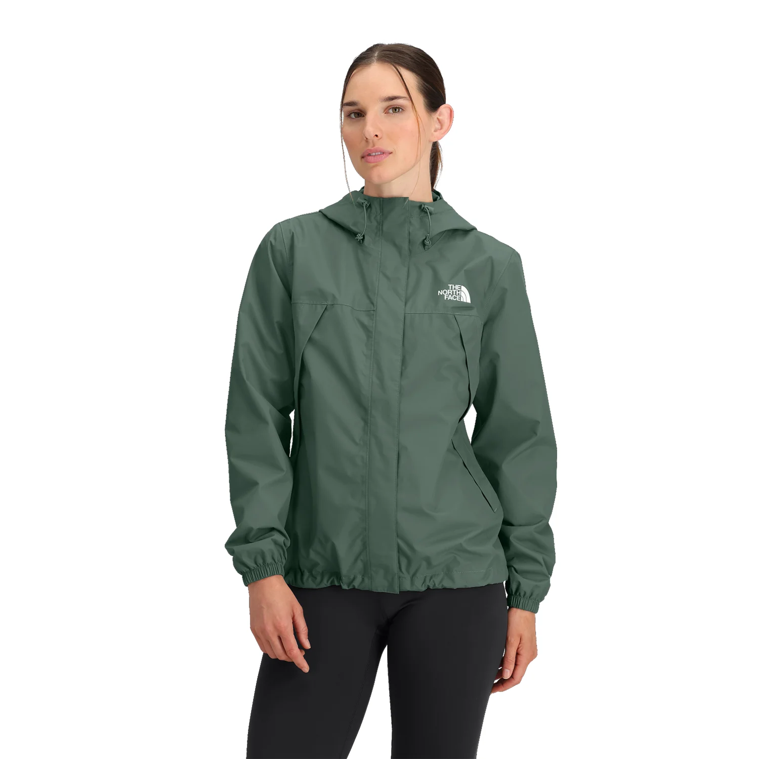 The North Face Women's Antora Rain Jacket Duck Green