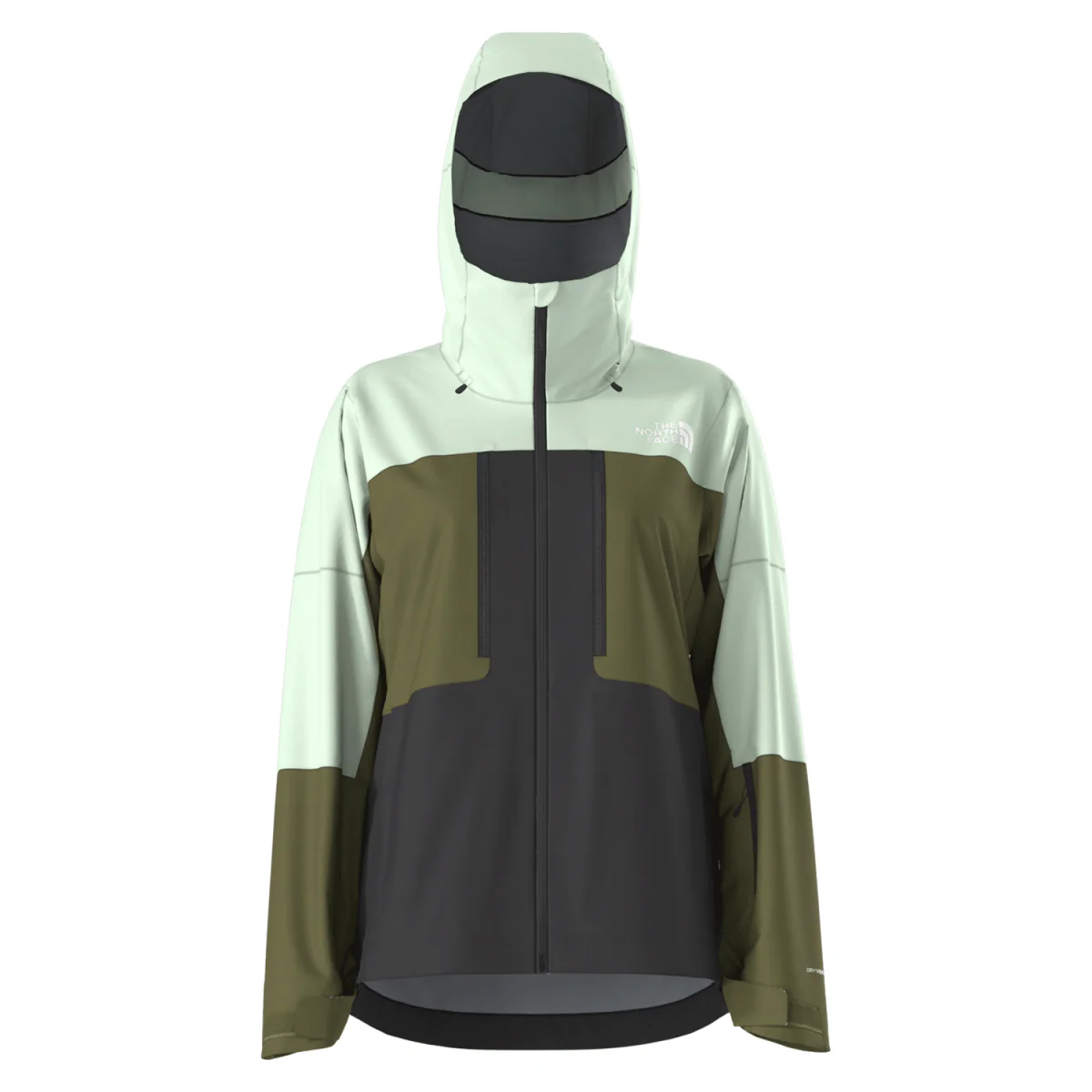 The North Face Women's Ceptor Jacket 2025 Pale Green/Forest Olive/TNF Black