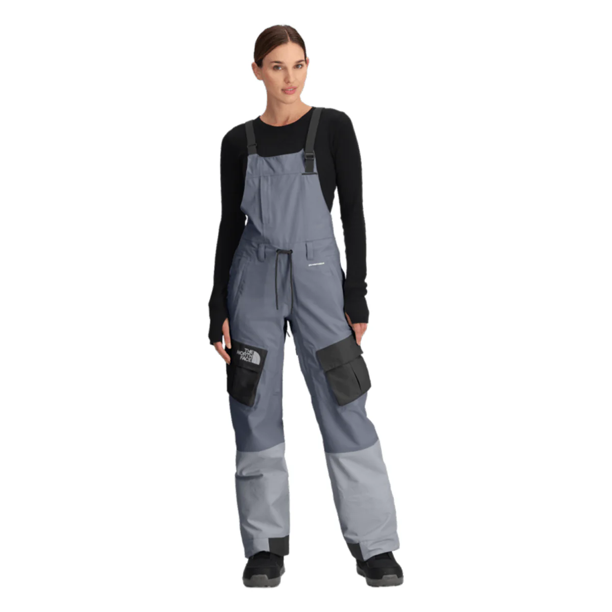 The North Face Women's Dragline Bib 2026 Blue Flax/Twilight Galaxy/TNF Black