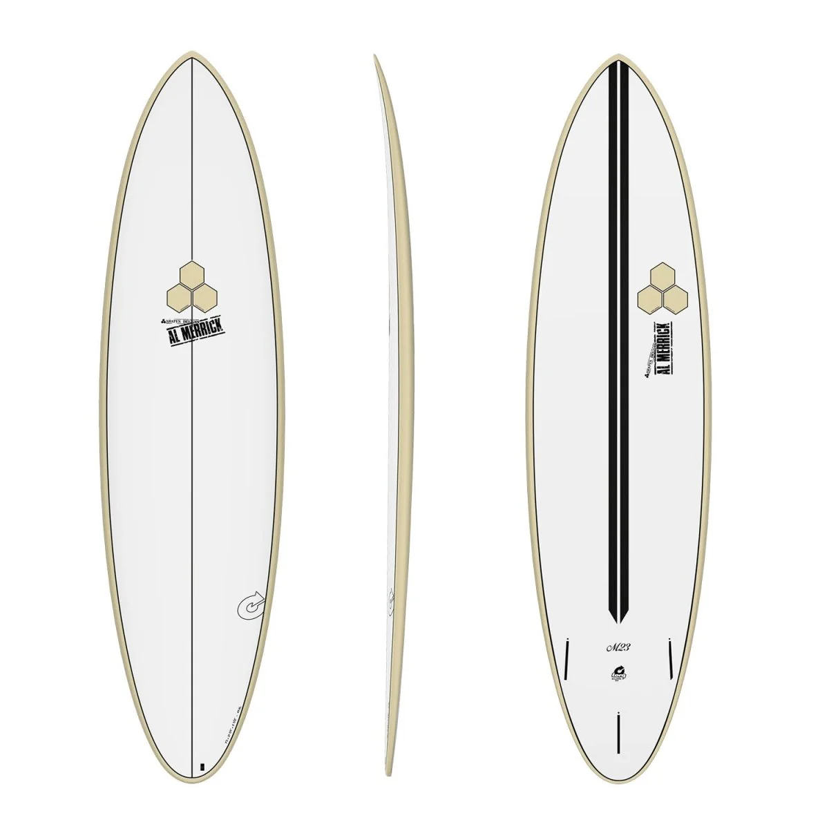 Torq x Channel Islands M23 Surfboard X-Lite Pinline Sand Rails 7'0"