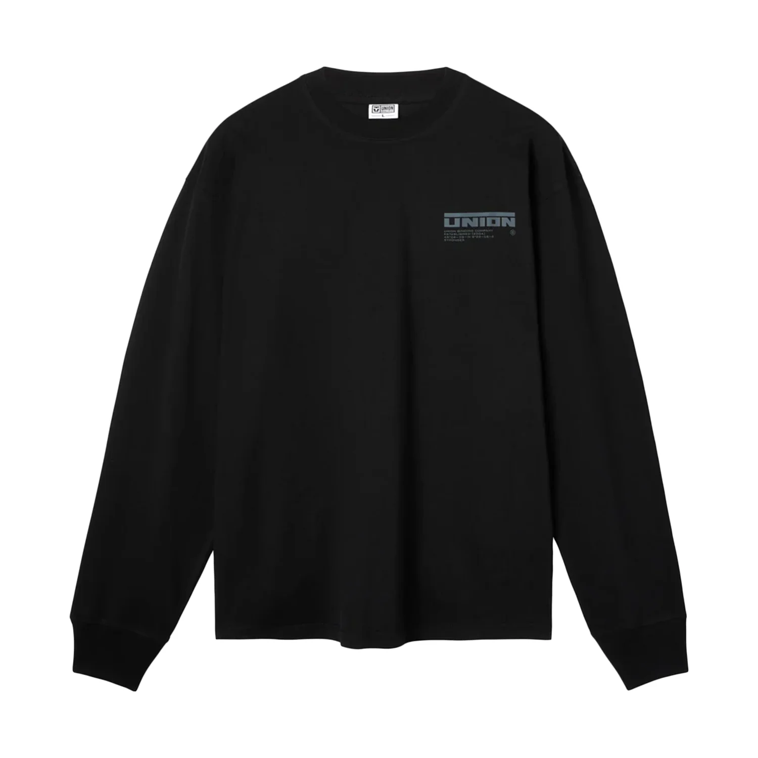 Union DDC L/S T-Shirt Black