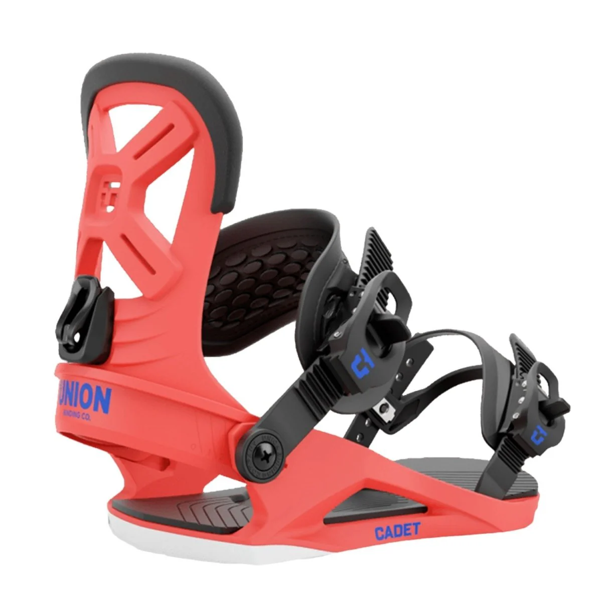 Union Kids Cadet Snowboard Bindings 2025 Red