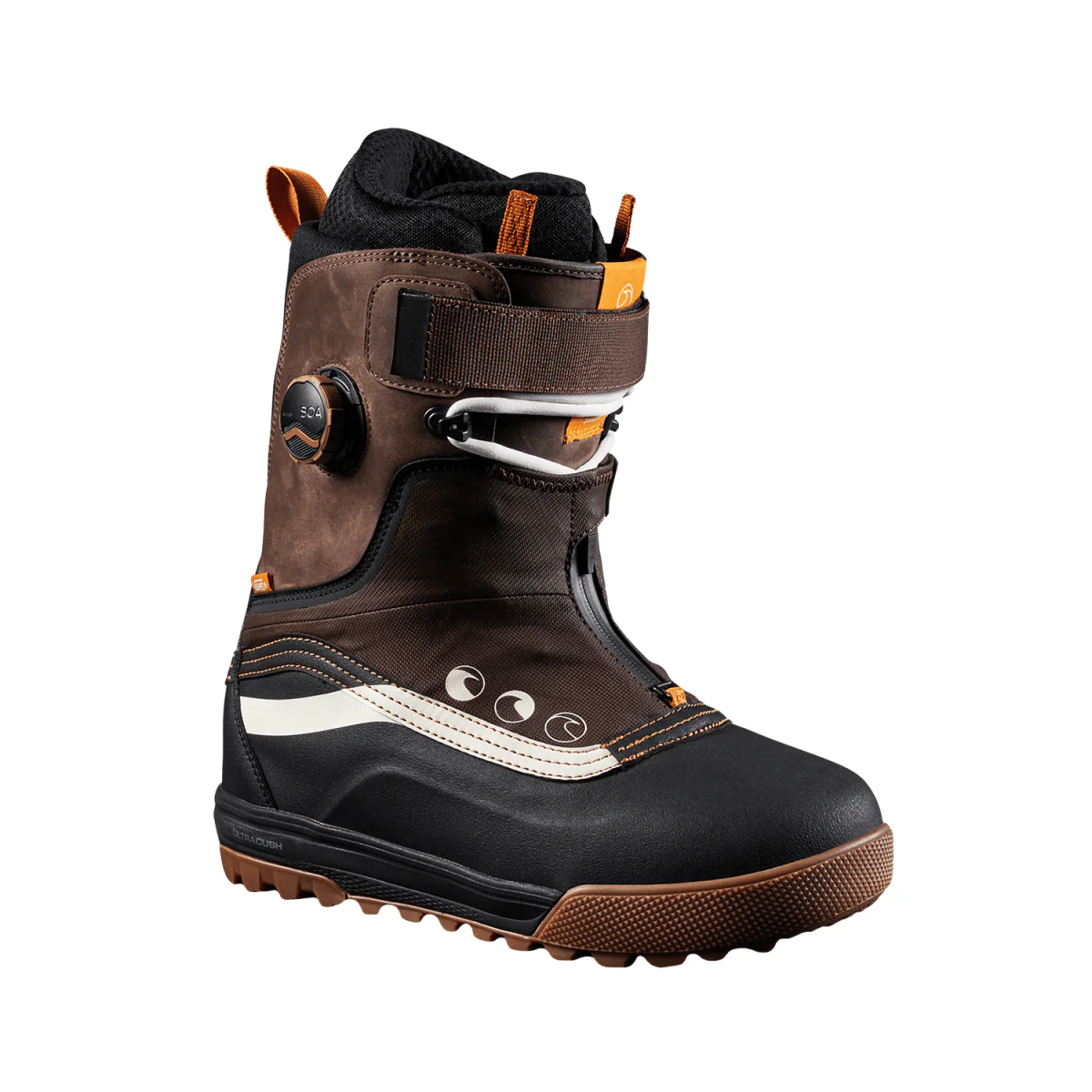 Vans Men's Infuse Snowsurf Snowboard Boots 2025 Brown/Black