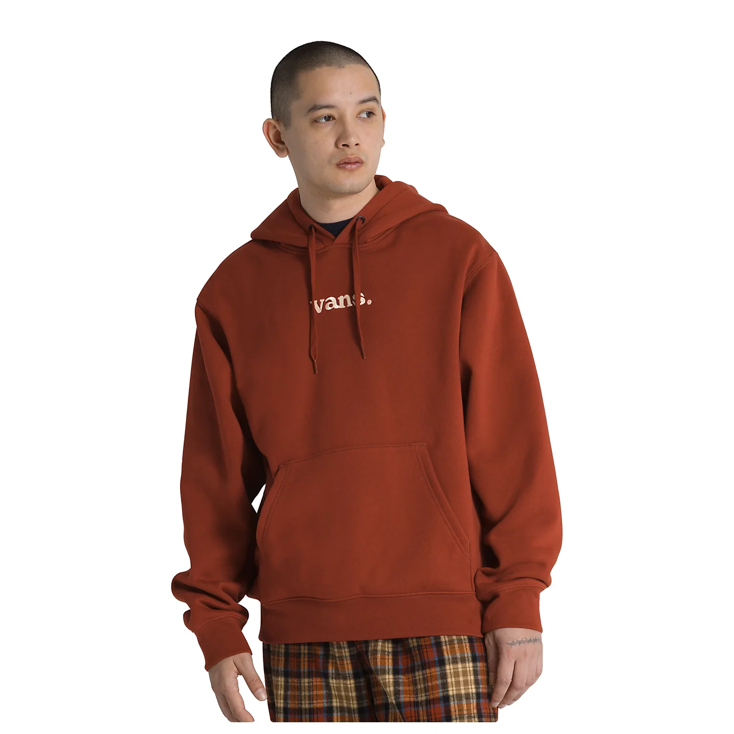 Vans Men's Lowered Loose Hoodie Burnt Henna