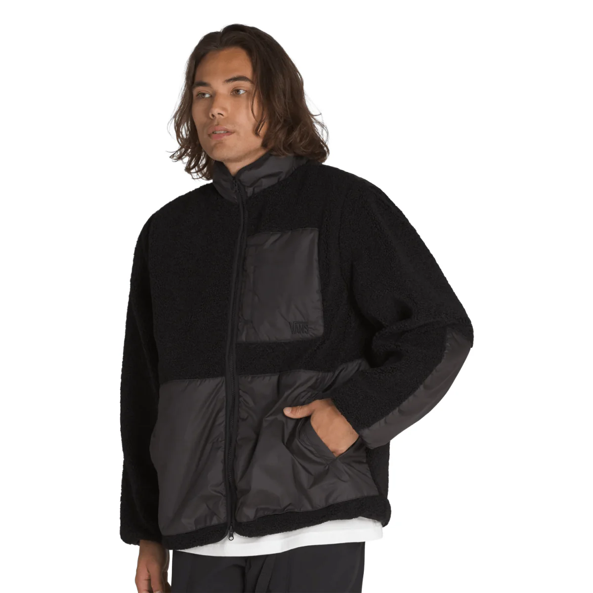 Vans Men's MTE Navigate Highpile Jacket Black