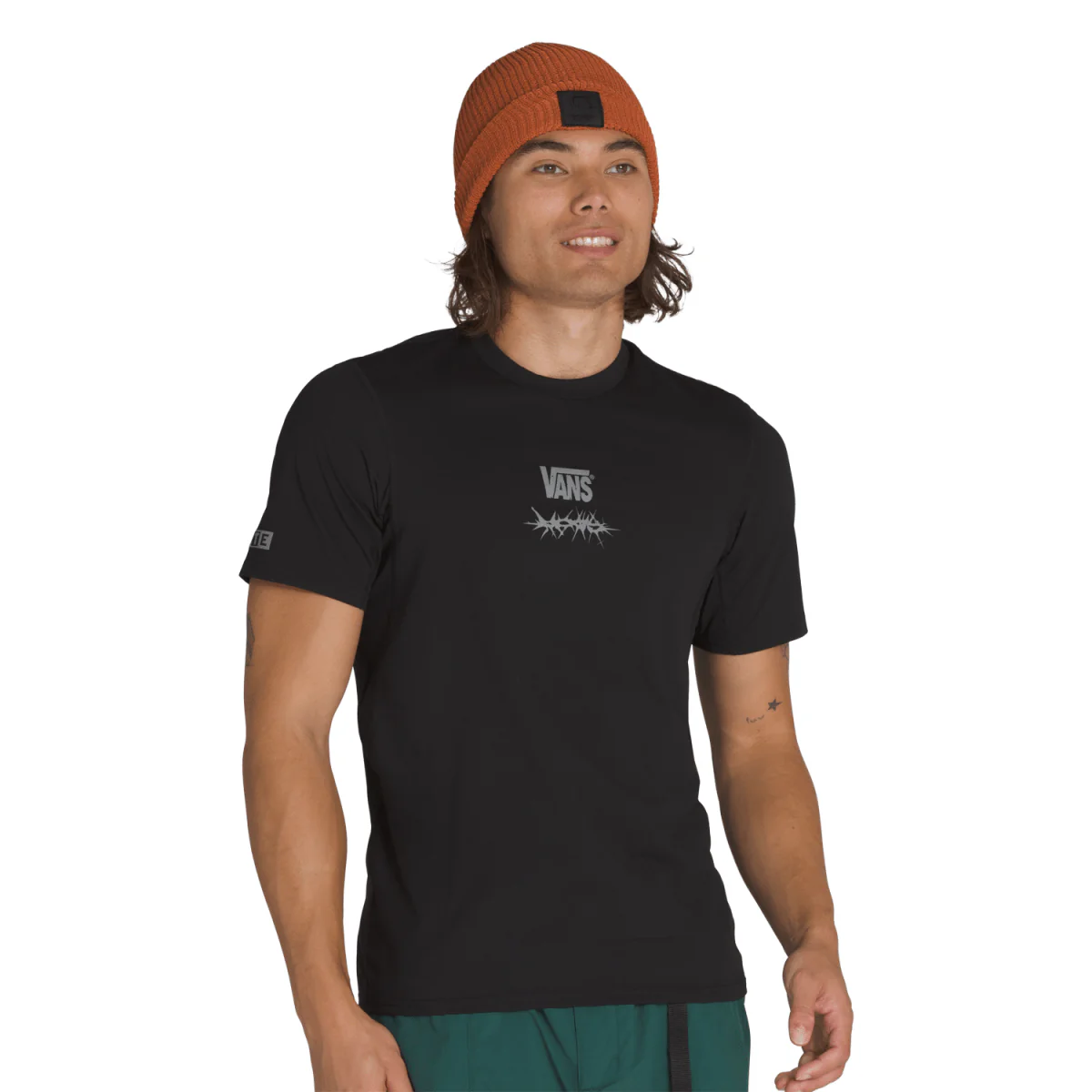Vans Men's MTE Outline Hybrid T-Shirt Black
