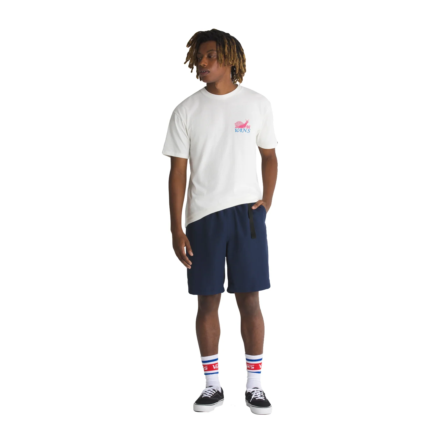 Vans Men's Range Nylon Loose Short Dress Blues