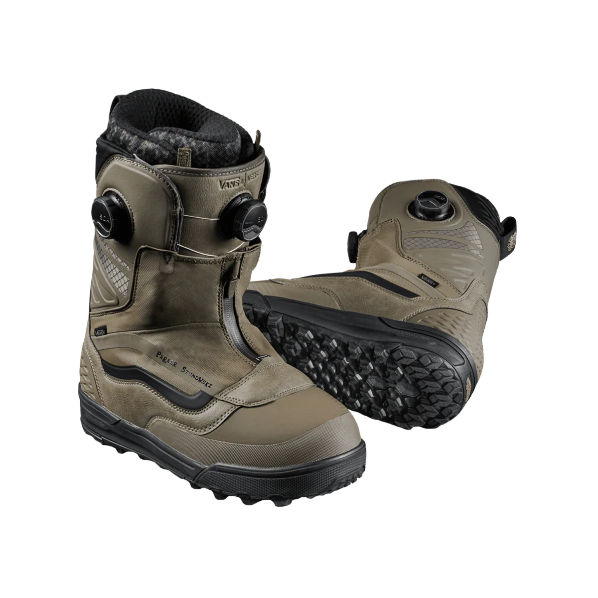 Vans Men's Verse Snowboard Boots 2025 Parker Szumowski Black/Bungee Cord