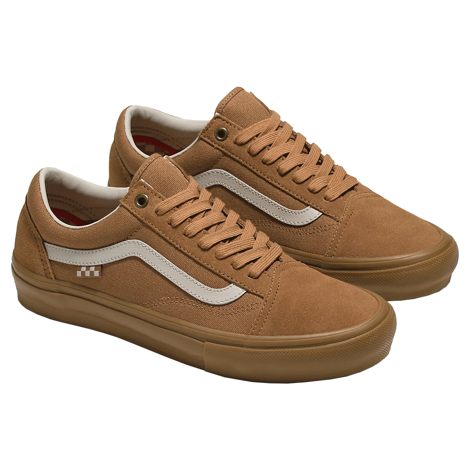 Vans Skate Old Skool Shoe Light Brown/Gum