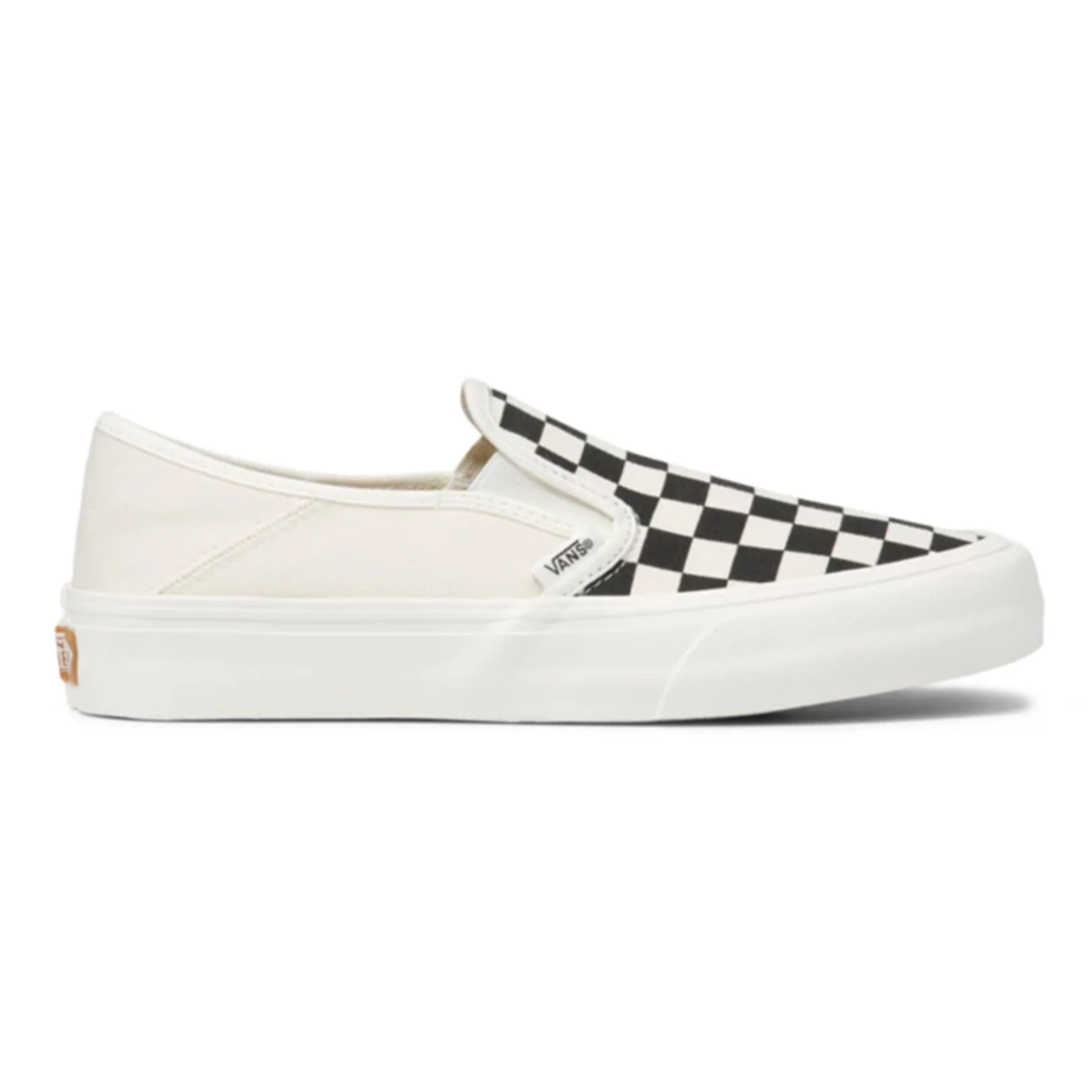 Vans Slip-On SF Shoe (Eco Theory) Black Checkerboard/Marshmallow