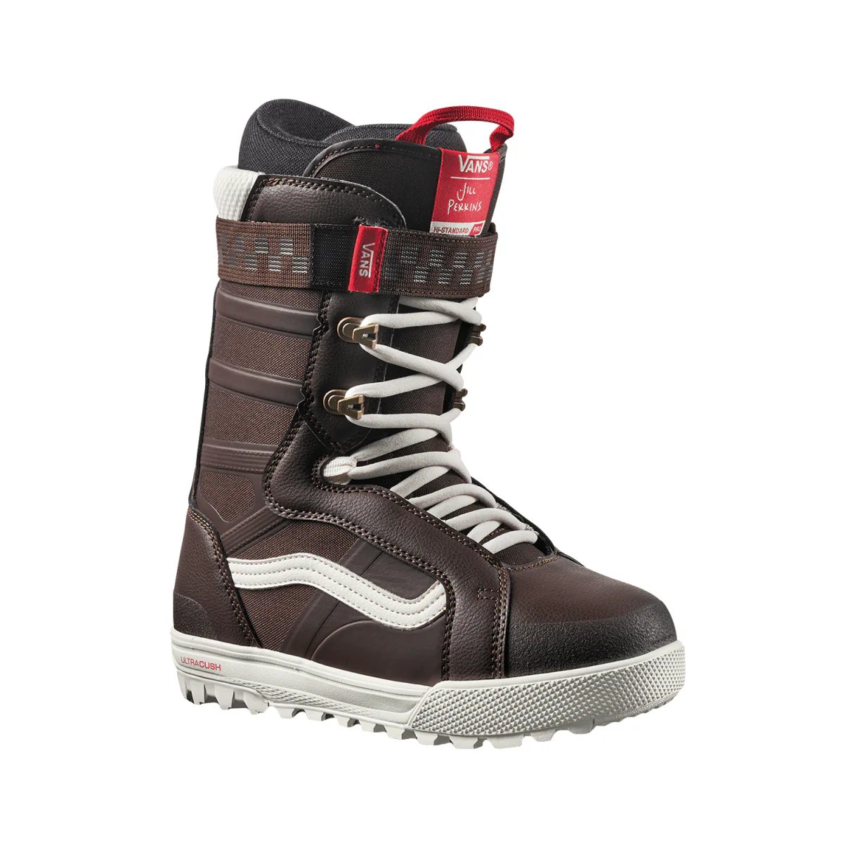 Vans Women's Hi-Standard Pro Snowboard Boots 2025 Jill Perkins Marshmallow/Demitasse