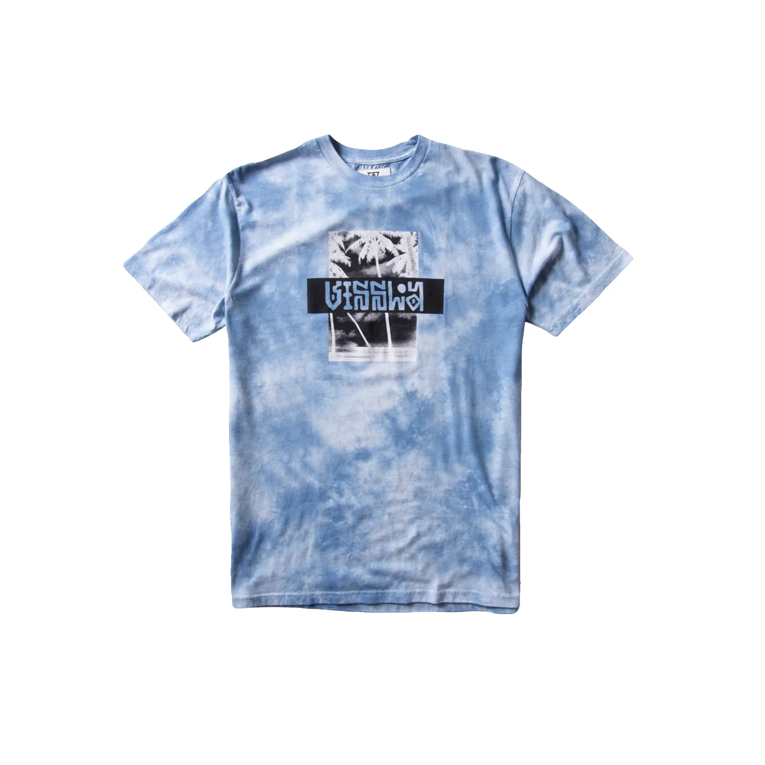 Vissla Men's Neu Wave S/S T Shirt Cool Blue