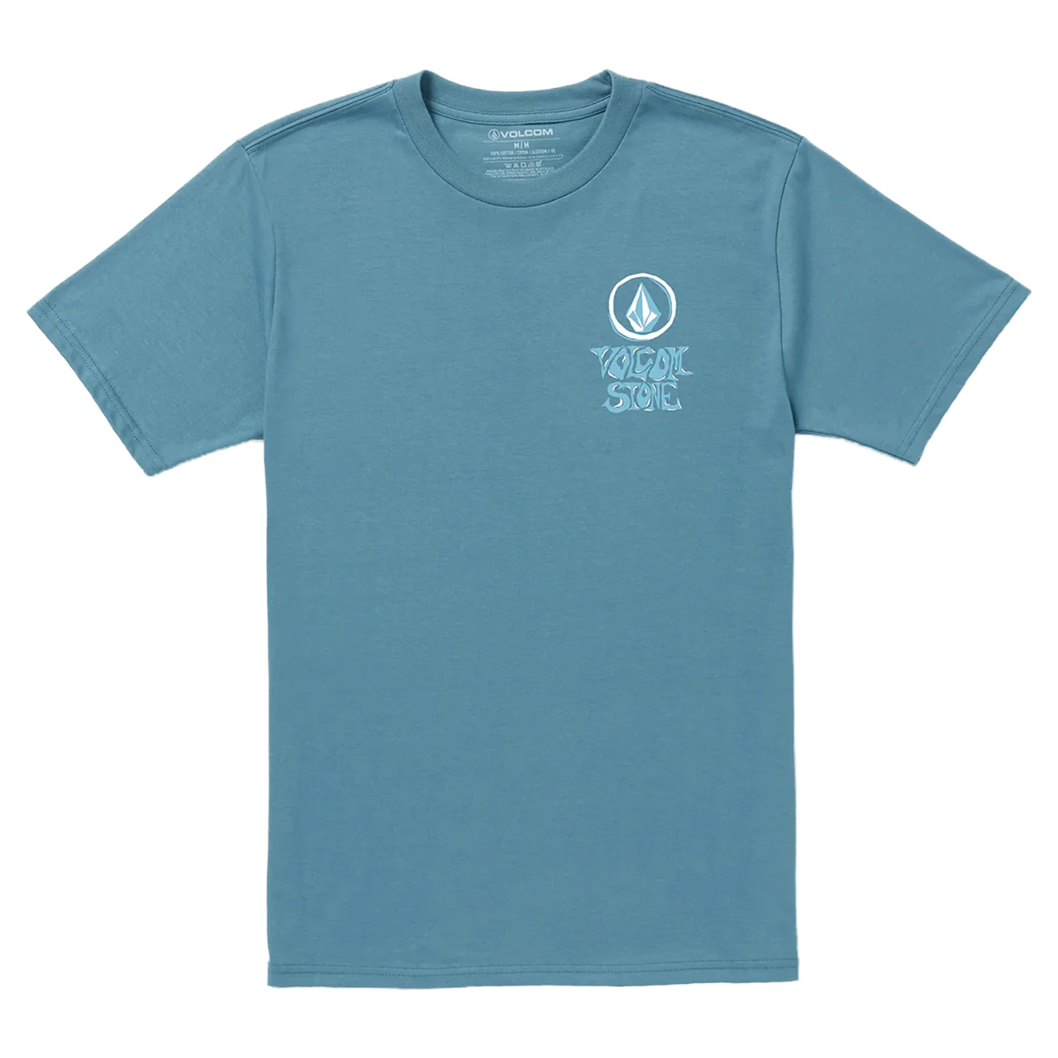 Volcom Men's Ez Peazy S/S Tee Indigo Ridge