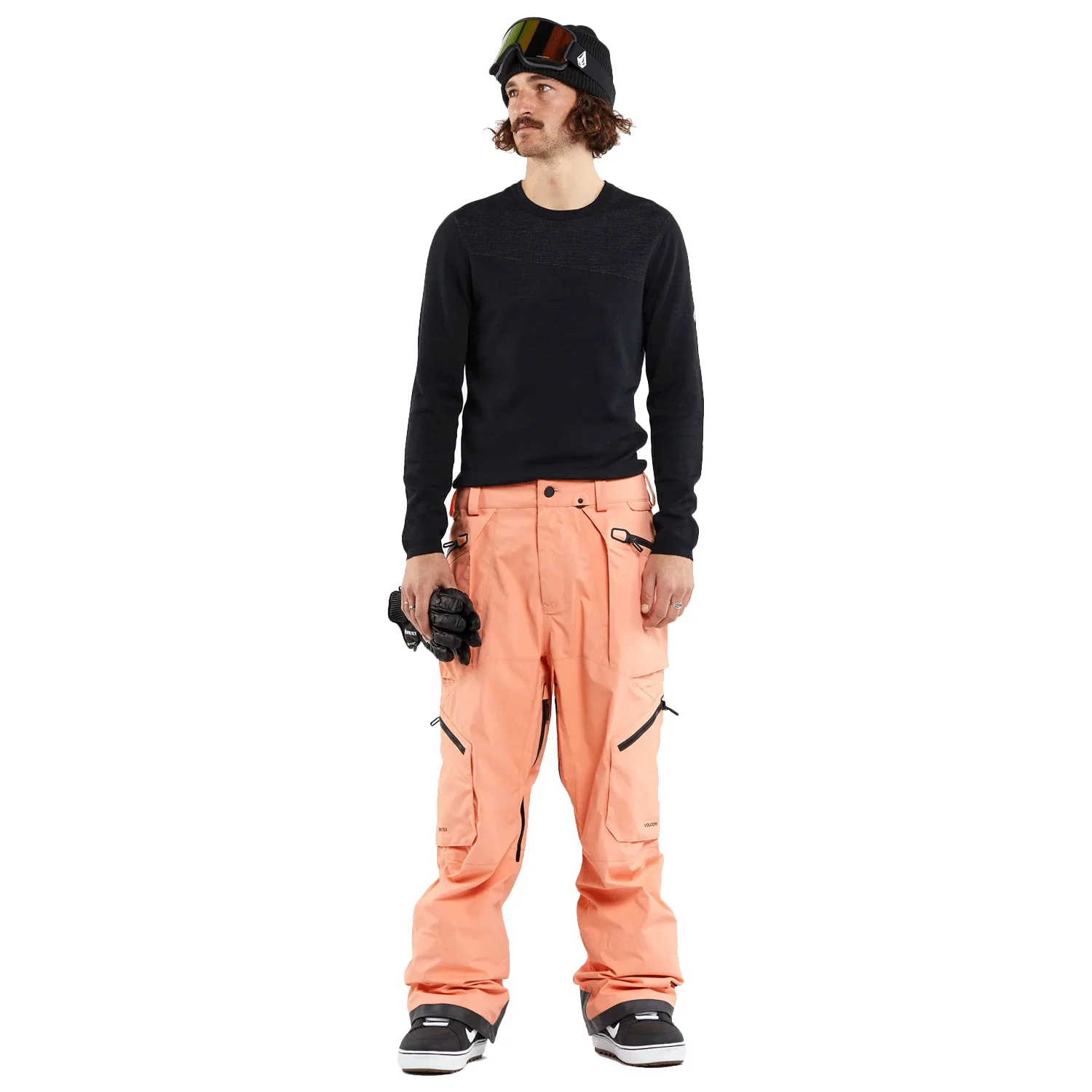 Volcom Men's Guch Stretch Gore-tex Pant 2024 Peach