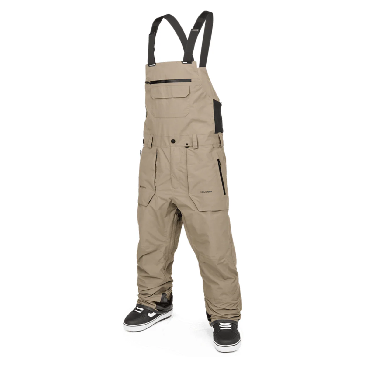 Volcom Men's Rain Gore-tex Bib Overall 2025 Chestnut Brown