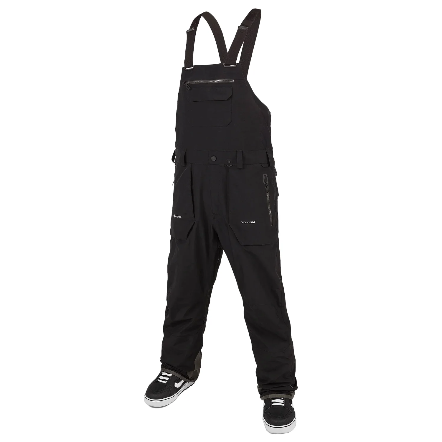 Volcom Men's Rain Gore-tex Overall Bib Pant 2024 Black