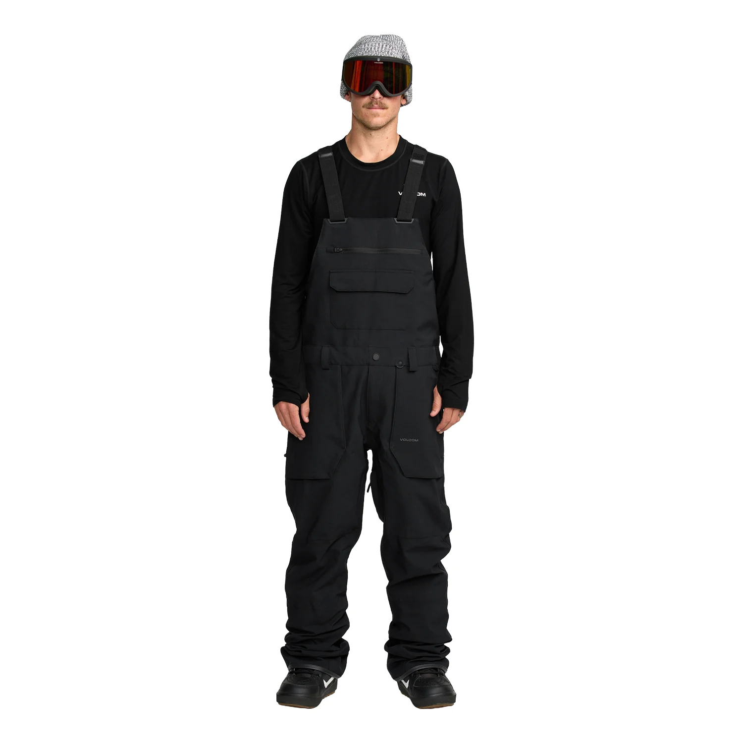 Volcom Men's Roan Bib Overall 2026 Black