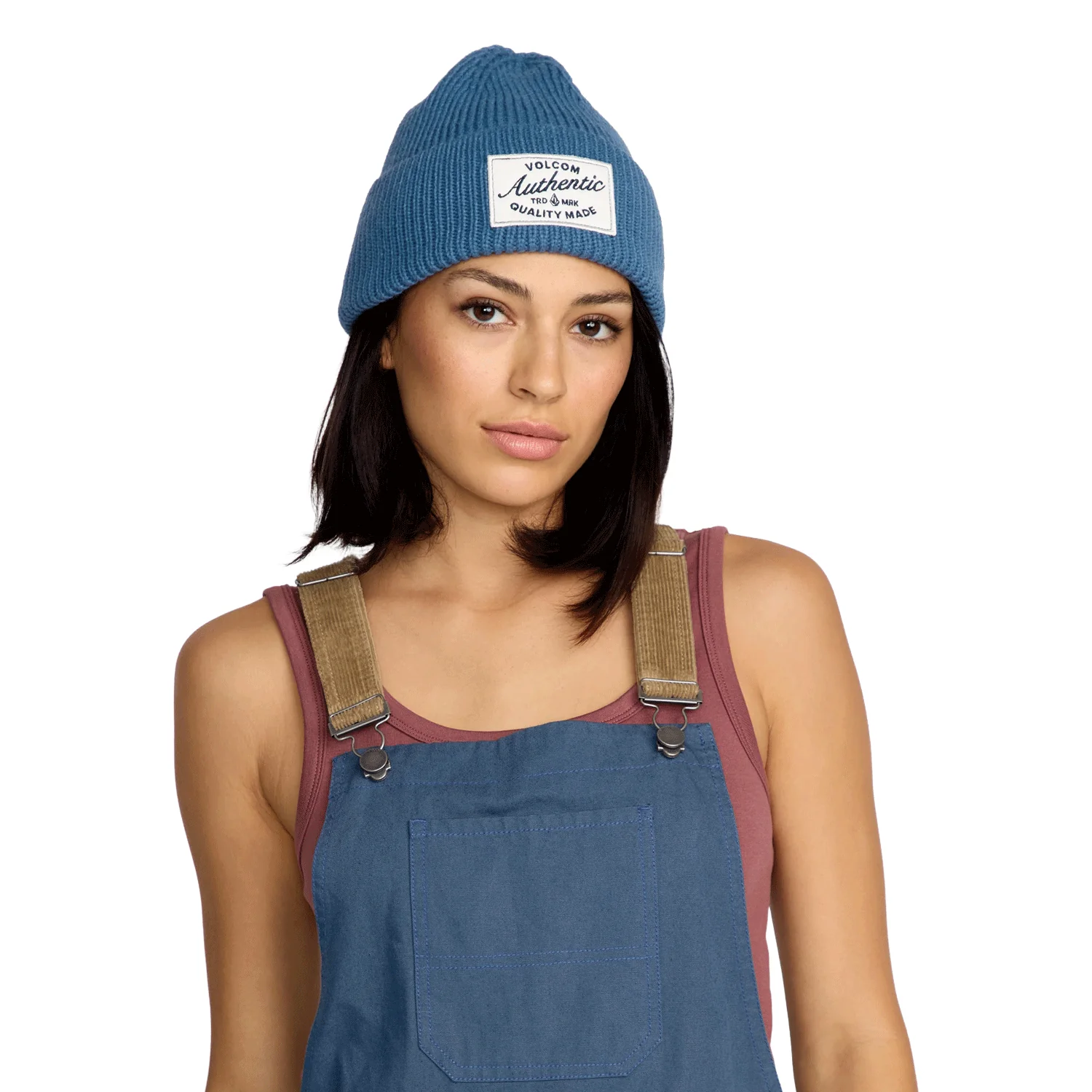 Volcom Women's Full Cut Work Beanie Royal