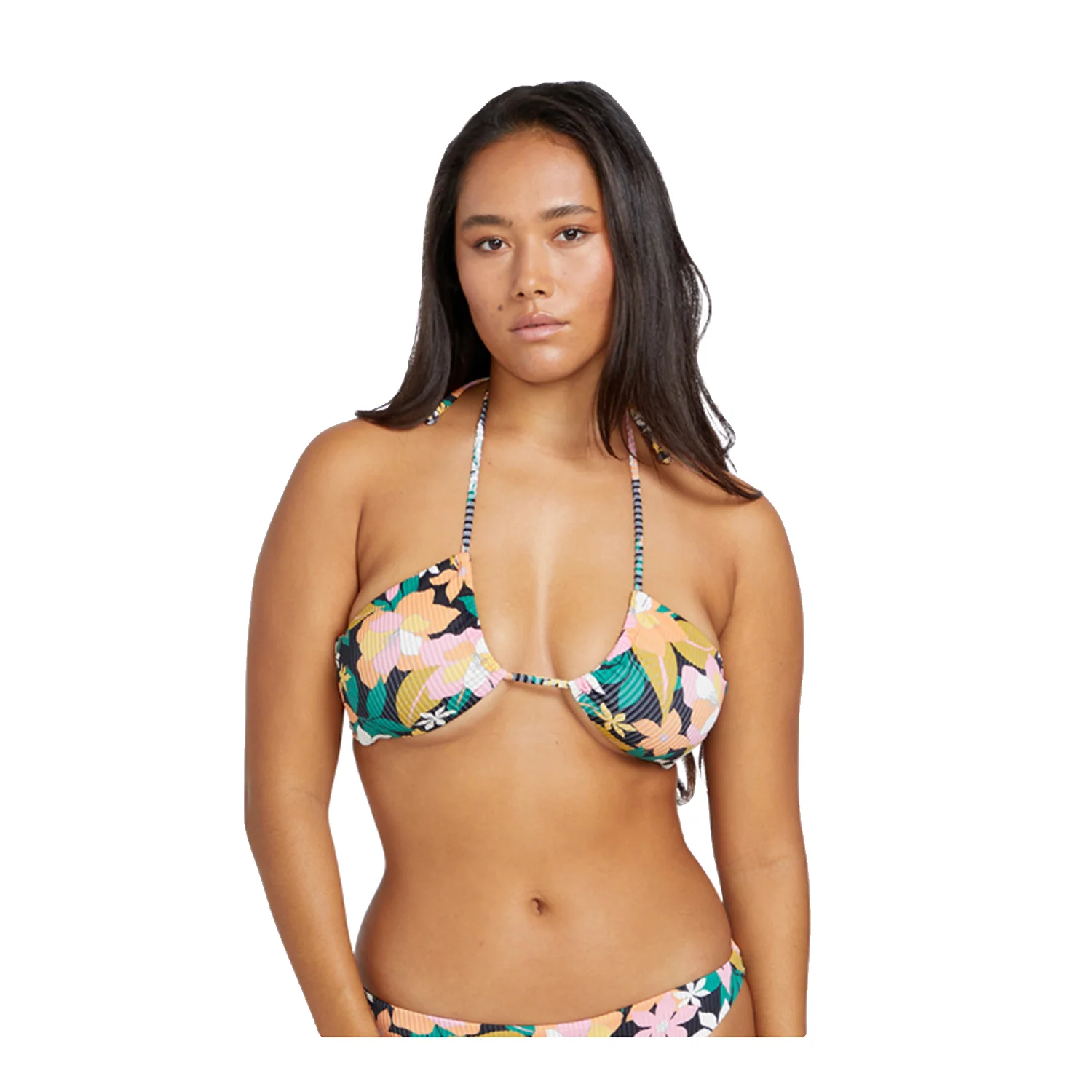Volcom Women's Had Me At Aloha Bandeau Top Multi