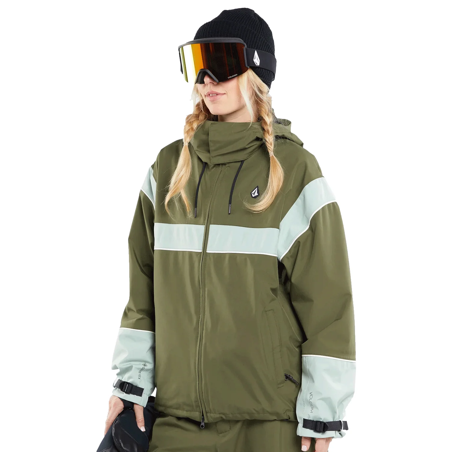 Volcom Women's Melancon Gore-tex Jacket 2024 Military