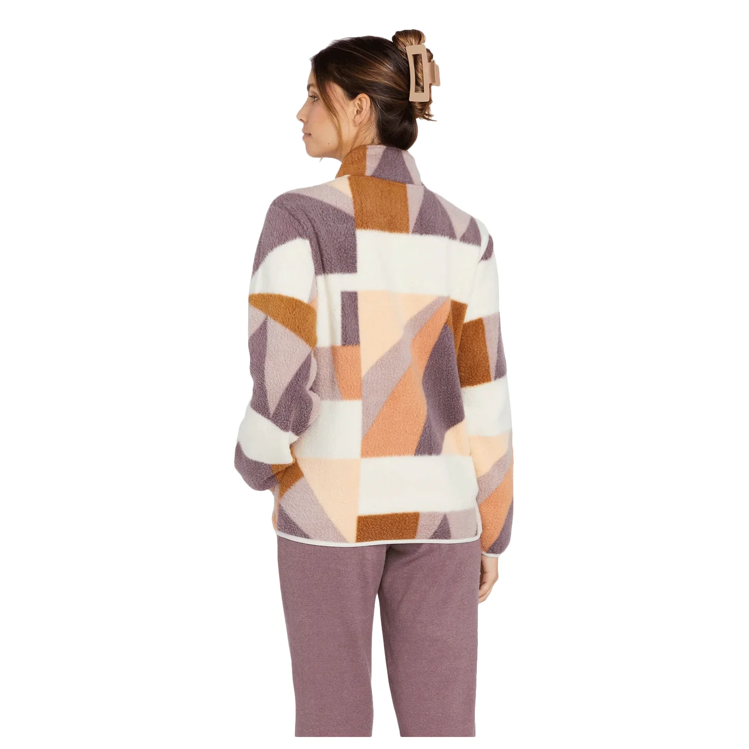 Volcom Women's Pheelin It Mock Neck Sweater Multi - Image 2