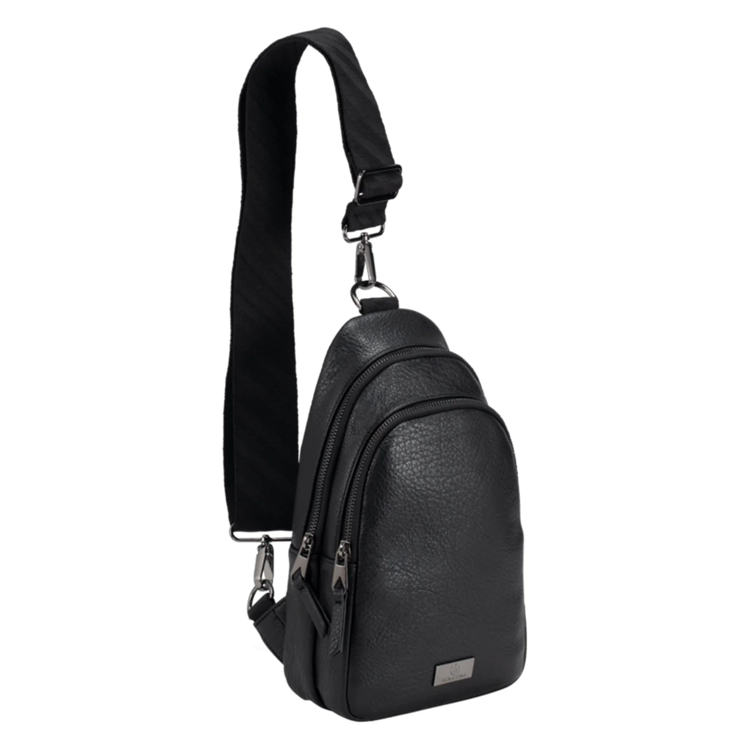 Volcom Women's Strapped Sling Bag Black