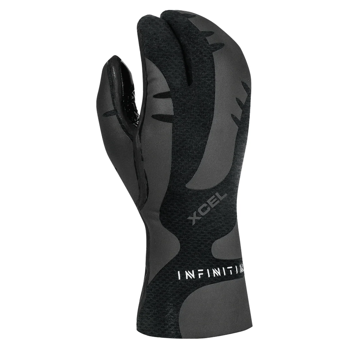 Xcel Infiniti 3 Finger Surf Glove 5mm Black