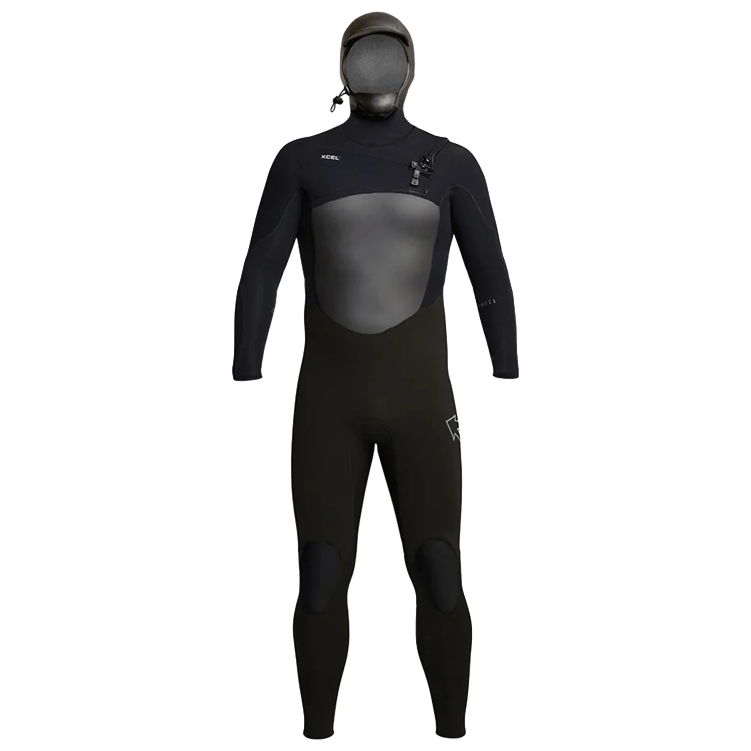 Xcel Men's Infiniti 5/4mm Hooded Wetsuit Black