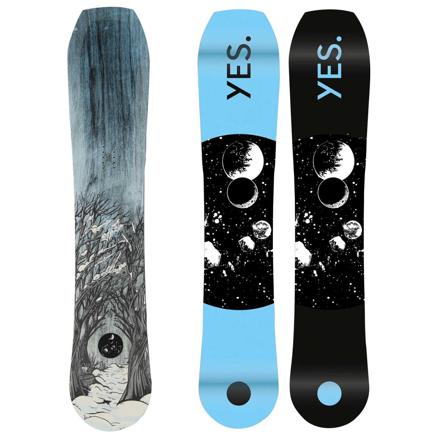 Yes Hybrid Snowboard 2023