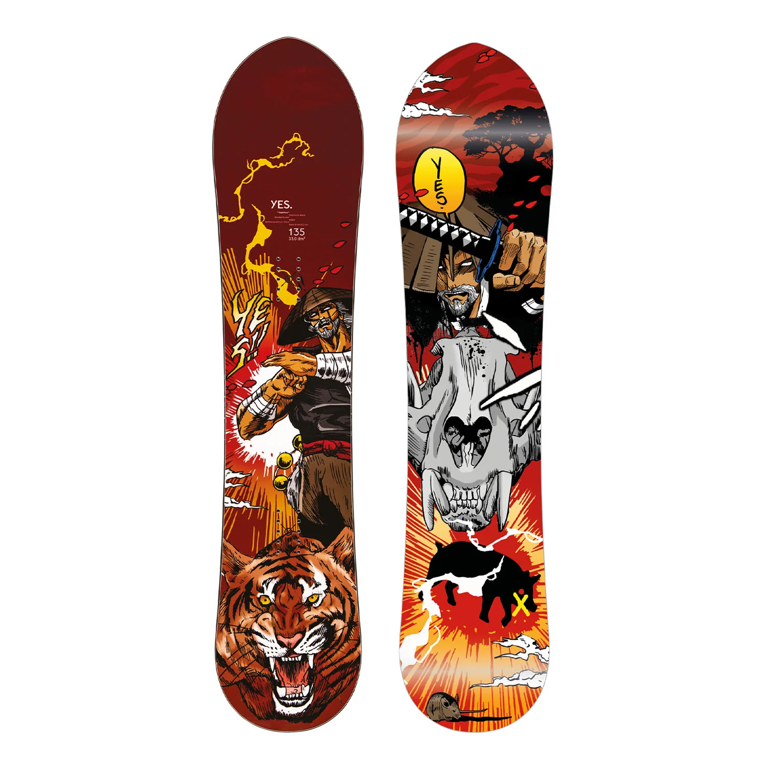 Yes Kids Firstpow Snowboard 2024