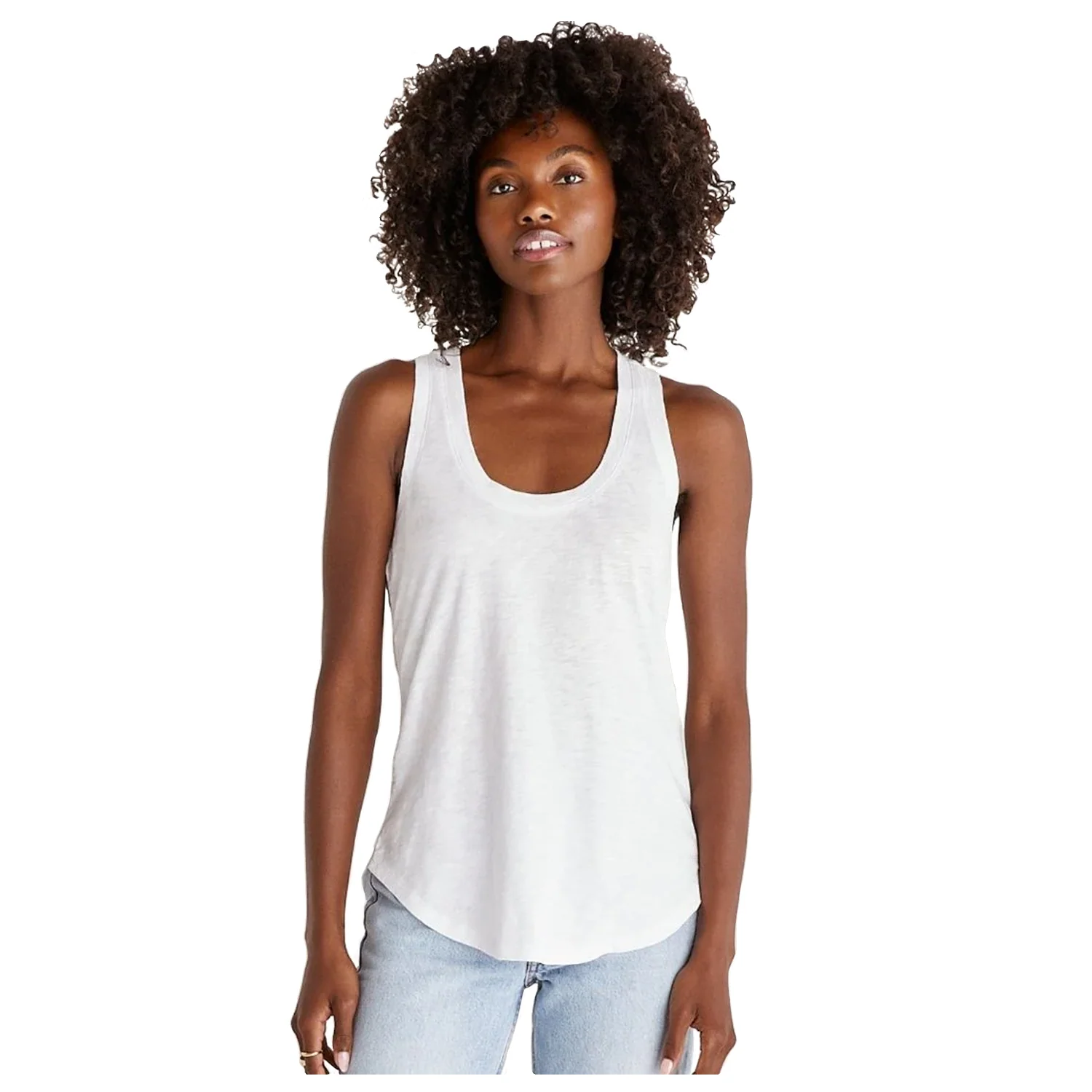 Z Supply Women's Relaxed Slub Tank White