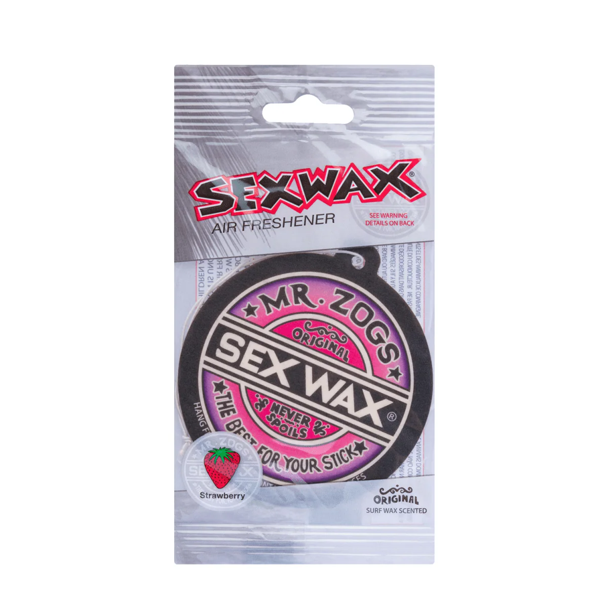 Zogs Sex Wax Air Freshener Strawberry